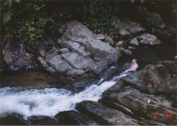 "Three Pools Waterslide", Marianne River / Trinidad